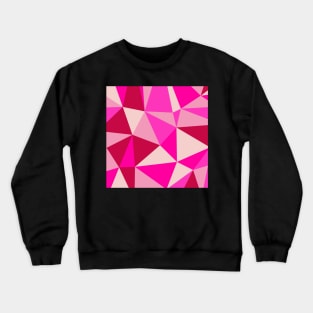 Modern Geometric Pink Blush Crewneck Sweatshirt